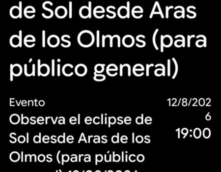 Imagen del evento